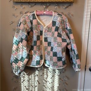 Handmade Cottage Quilt Jacket